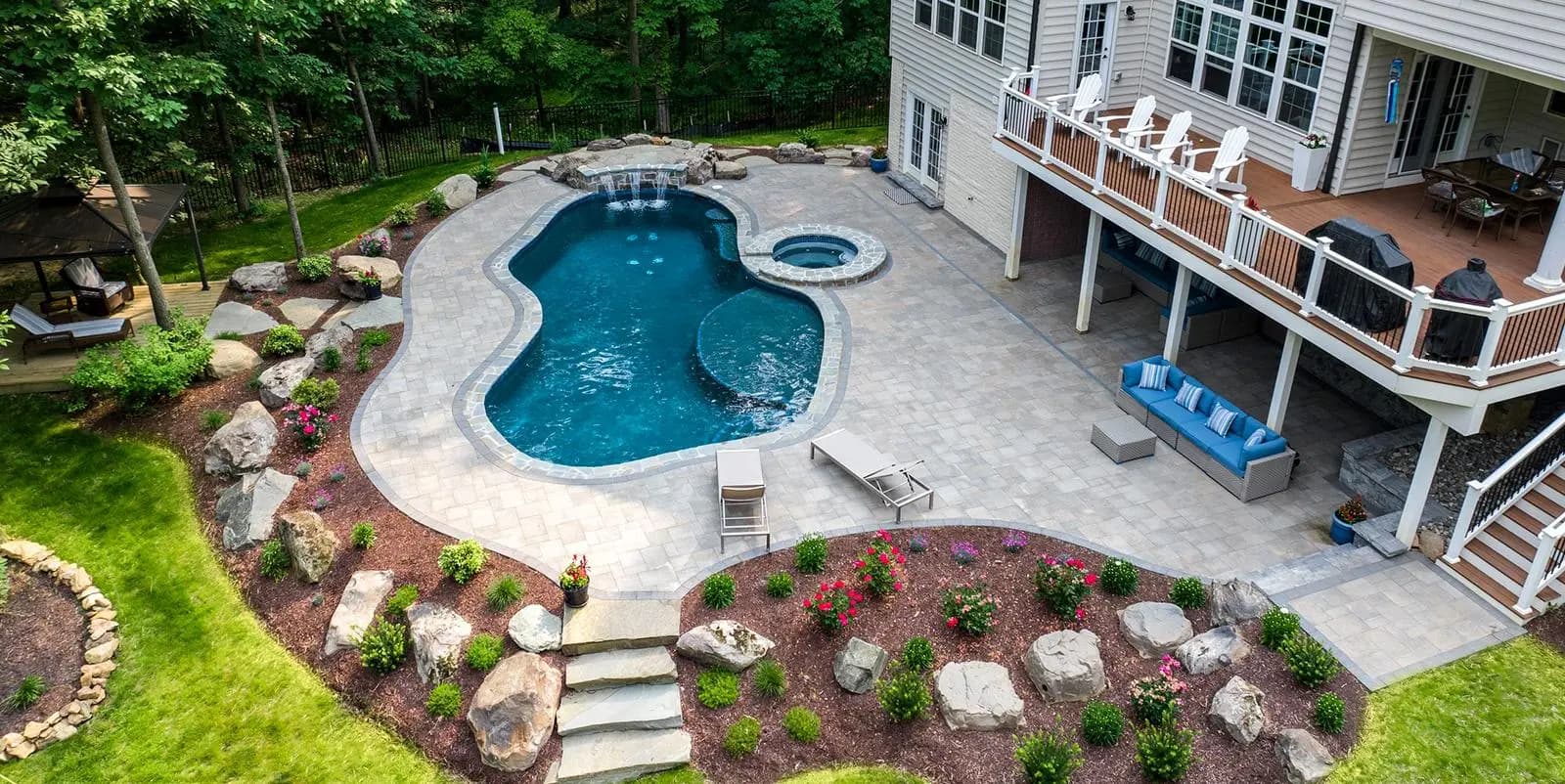 Gunite Pools in Fredericksburg, VA