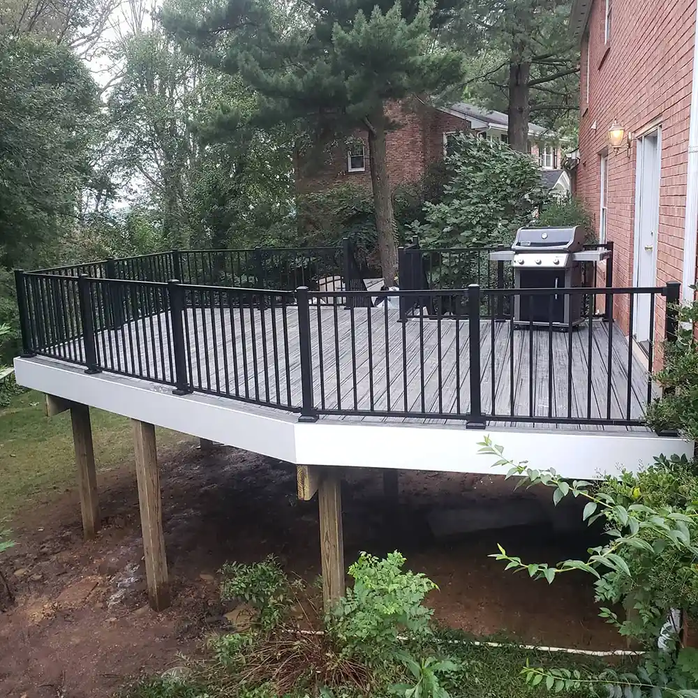 Gunite pool construction and completion Fredericksburg area